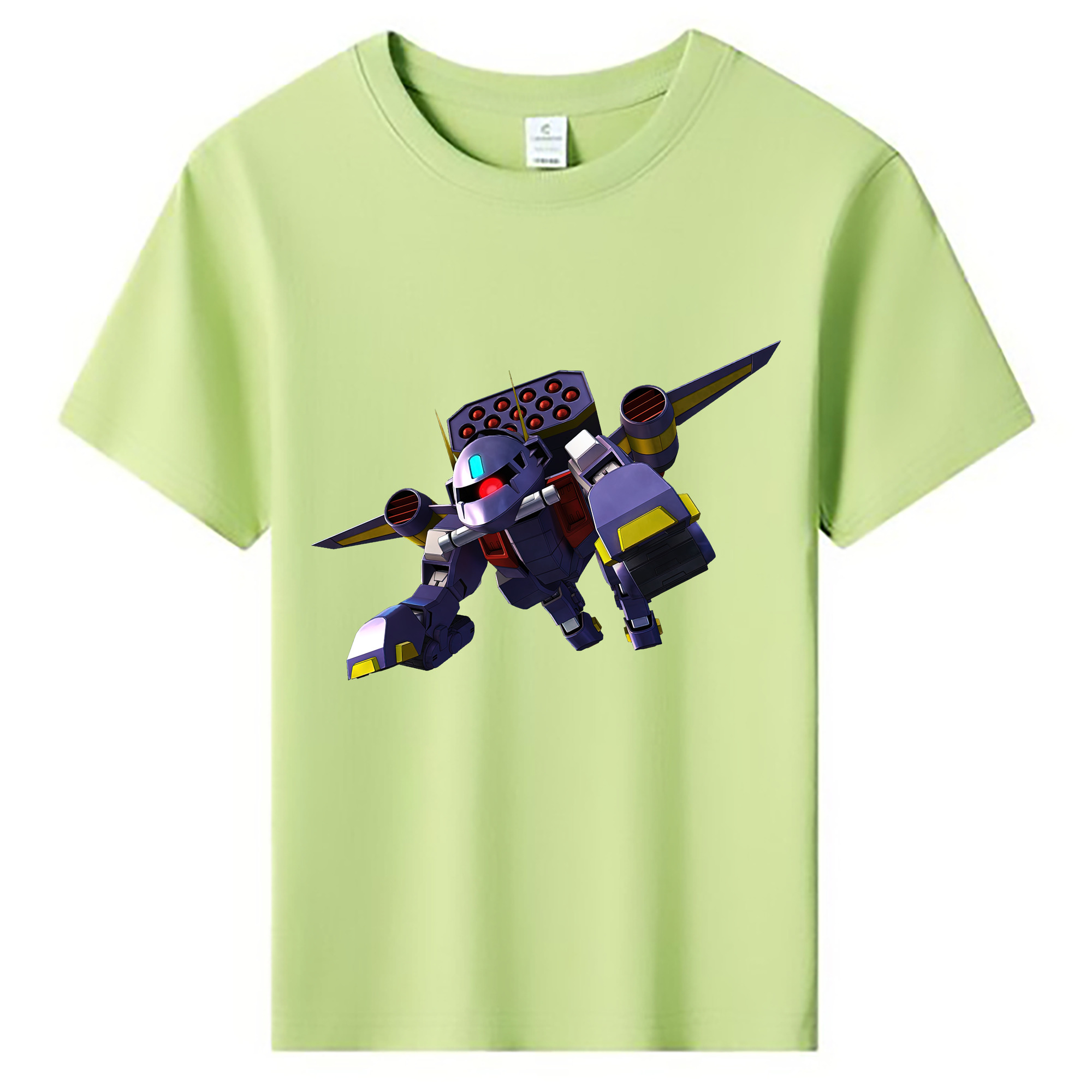 （画像用） 機動戦士ガンダム Mobile Suit Gundam 綿100％キッズTシャツ（フロントプリント）